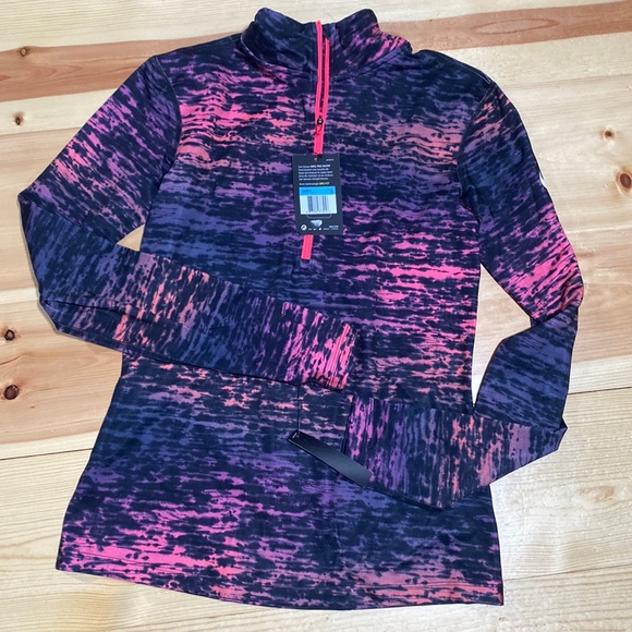 Nike Tops - NIKE - LS dri fit 1/2 zip top